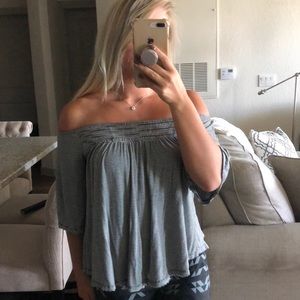 Stripped Shoulder Shirt
